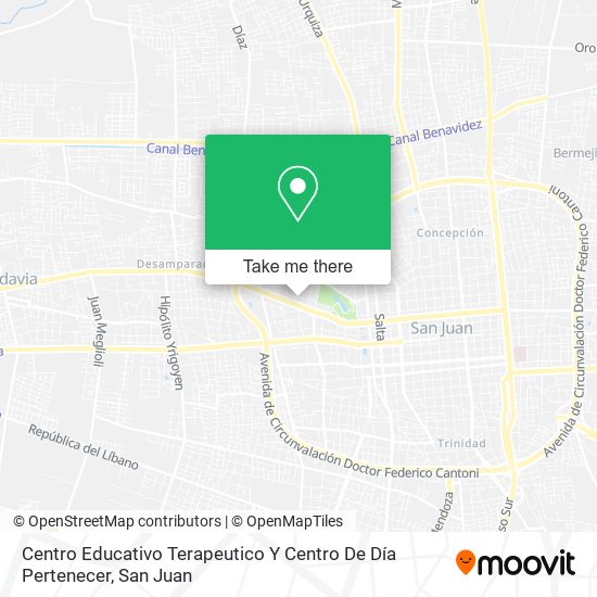 Centro Educativo Terapeutico Y Centro De Día Pertenecer map