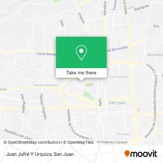 Juan Jufré Y Urquiza map
