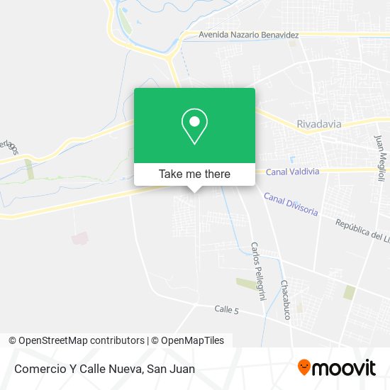Comercio Y Calle Nueva map
