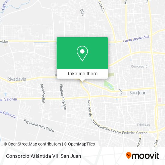 Consorcio Atlántida VII map