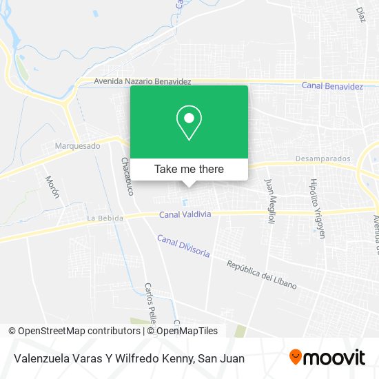 Mapa de Valenzuela Varas Y Wilfredo Kenny