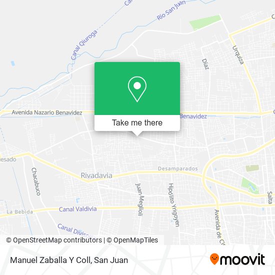 Manuel Zaballa Y Coll map