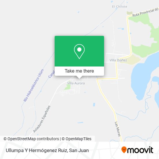 Ullumpa Y Hermógenez Ruiz map
