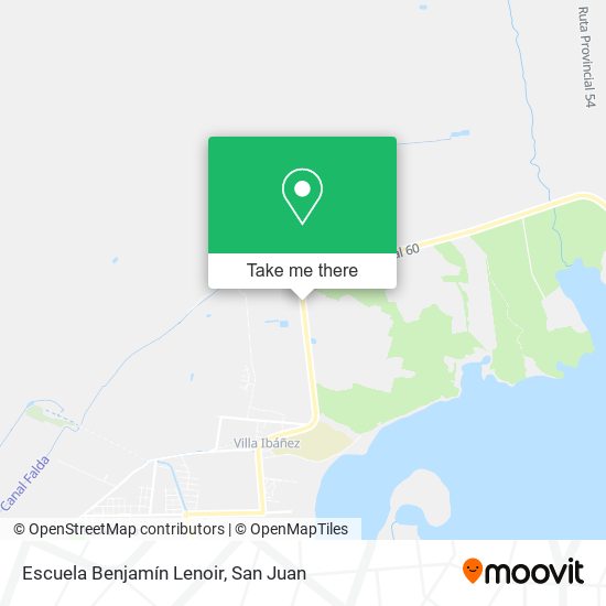 Escuela Benjamín Lenoir map
