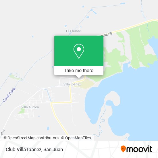 Mapa de Club Villa Ibañez