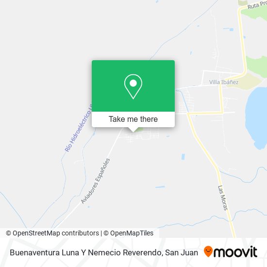 Mapa de Buenaventura Luna Y Nemecio Reverendo