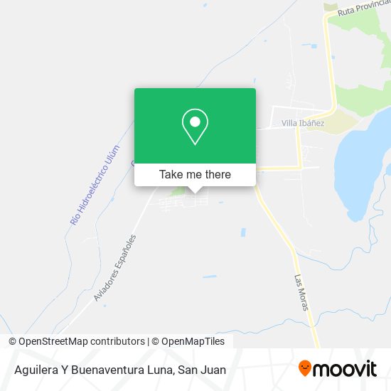 Aguilera Y Buenaventura Luna map