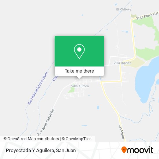 Mapa de Proyectada Y Aguilera