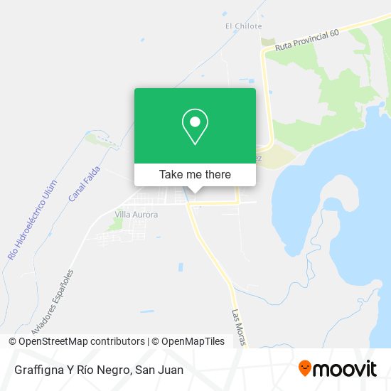 Mapa de Graffigna Y Río Negro