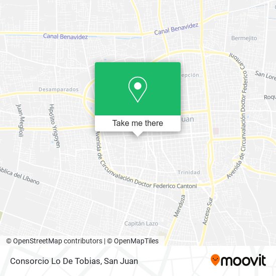 Consorcio Lo De Tobias map