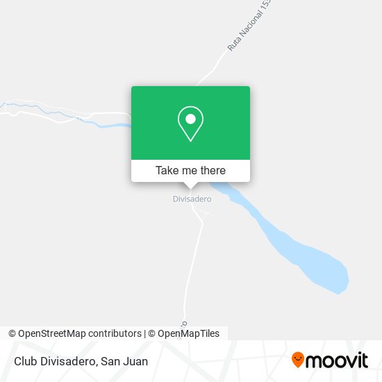 Mapa de Club Divisadero