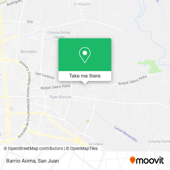 Mapa de Barrio Aoma