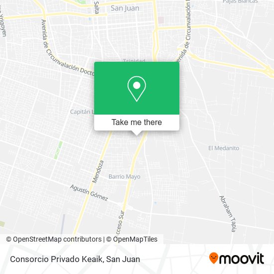 Consorcio Privado Keaik map