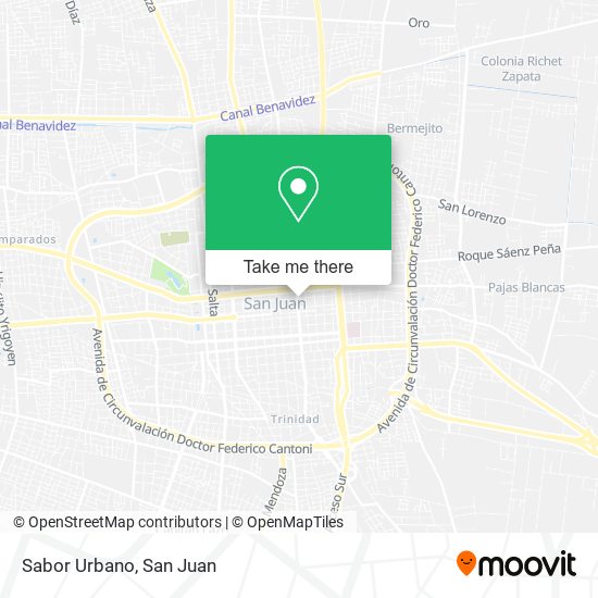 Mapa de Sabor Urbano
