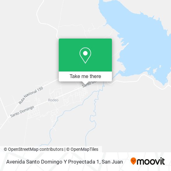 Avenida Santo Domingo Y Proyectada 1 map