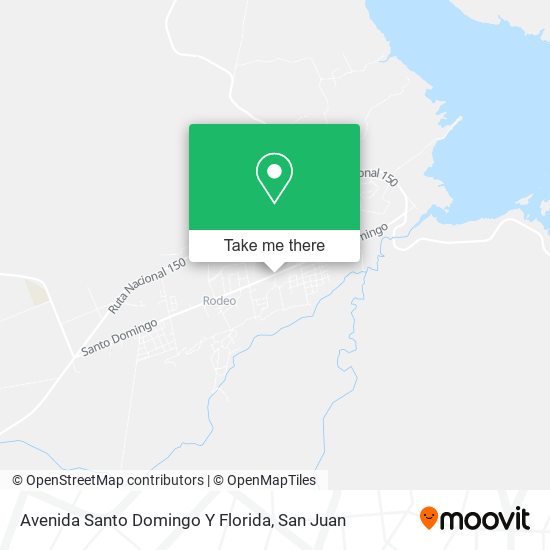 Avenida Santo Domingo Y Florida map