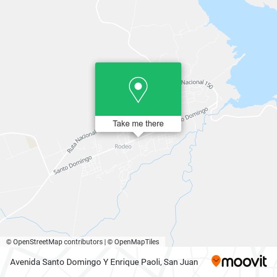 Avenida Santo Domingo Y Enrique Paoli map