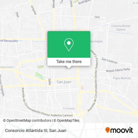 Consorcio Atlántida III map