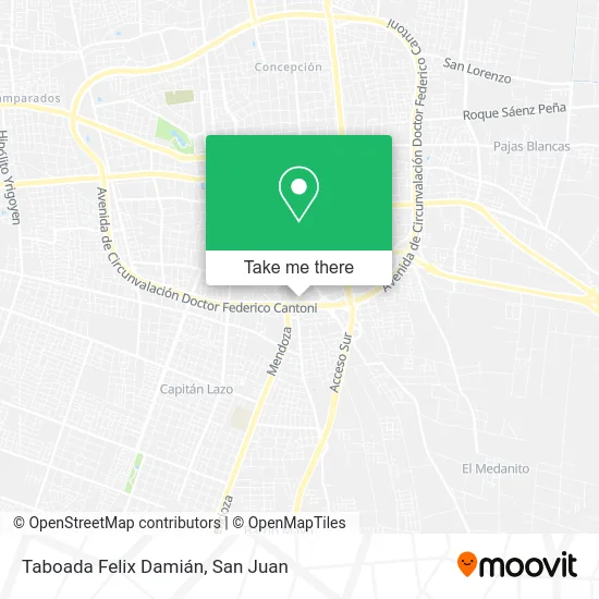 Taboada Felix Damián map