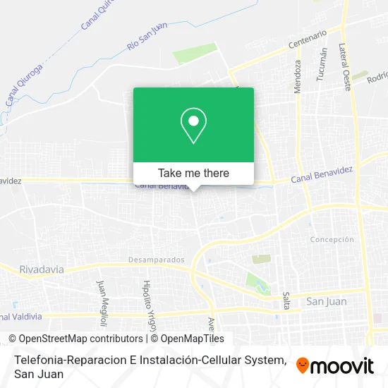 Mapa de Telefonia-Reparacion E Instalación-Cellular System