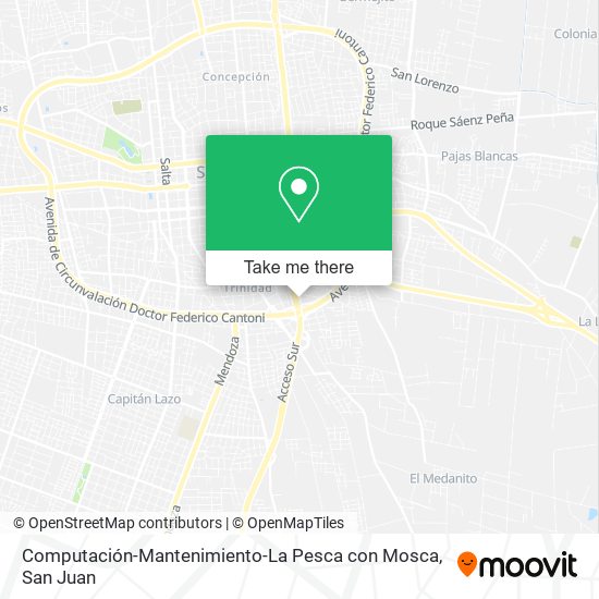 Computación-Mantenimiento-La Pesca con Mosca map