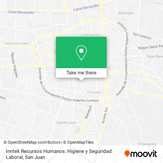 Mapa de Inntek Recursos Humanos. Higiene y Seguridad Laboral