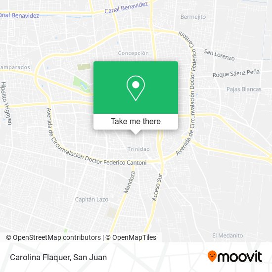Mapa de Carolina Flaquer