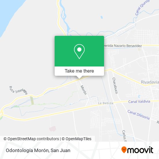 Mapa de Odontología Morón