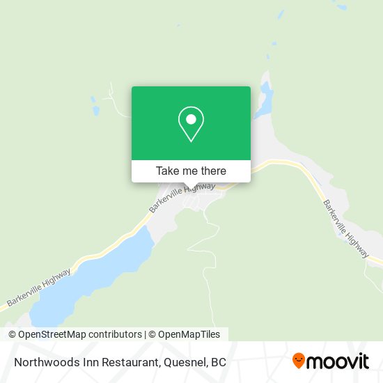 Northwoods Inn Restaurant map