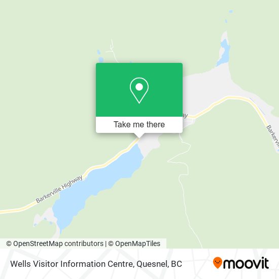 Wells Visitor Information Centre map