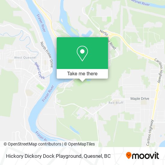 Hickory Dickory Dock Playground map