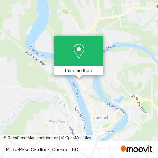 Petro-Pass Cardlock map