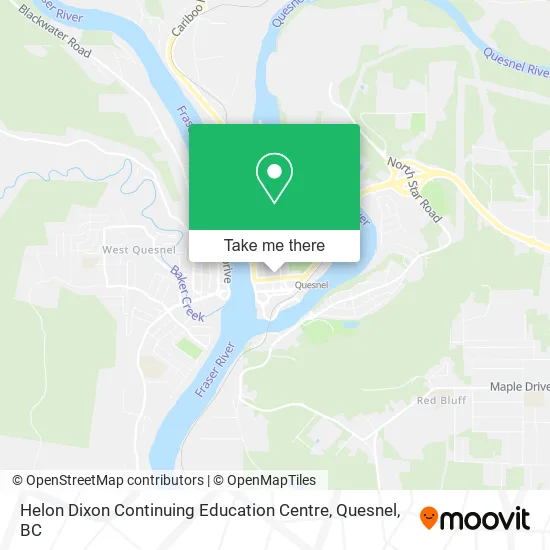 Helon Dixon Continuing Education Centre map