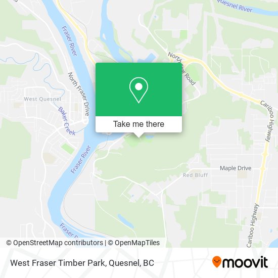 West Fraser Timber Park plan