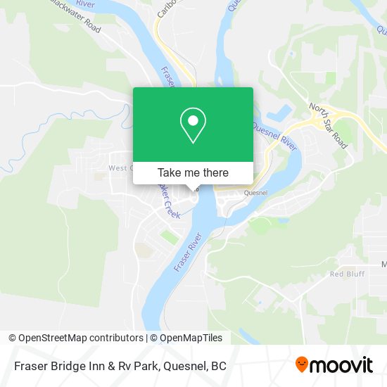 Fraser Bridge Inn & Rv Park map