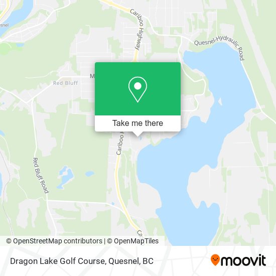 Dragon Lake Golf Course map