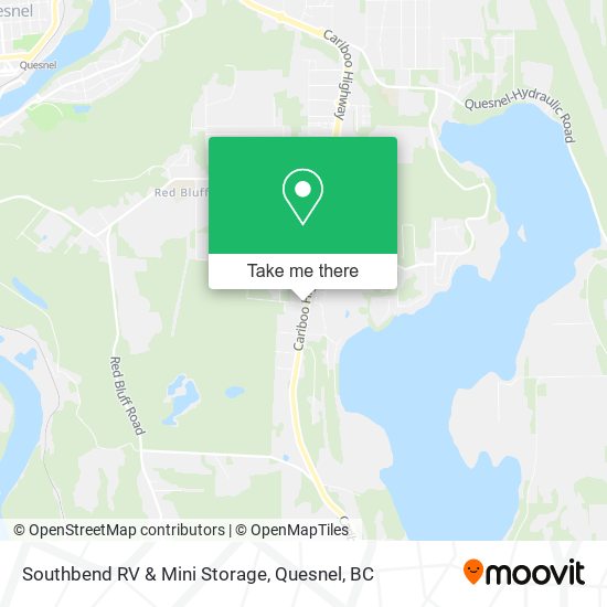 Southbend RV & Mini Storage plan
