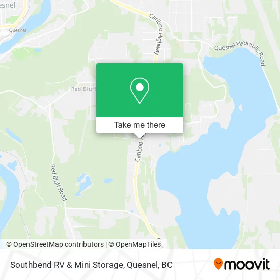 Southbend RV & Mini Storage map