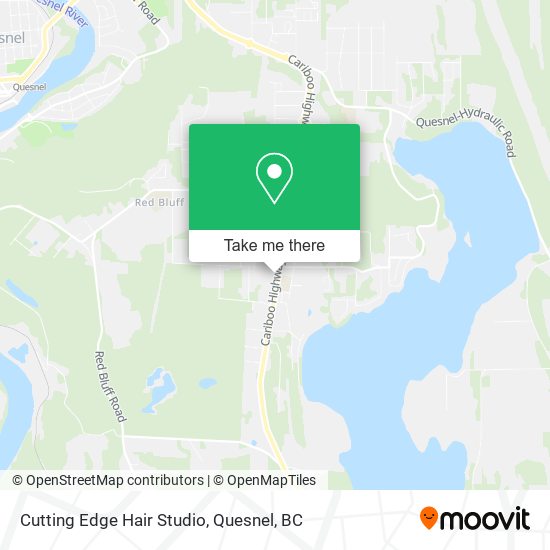 Cutting Edge Hair Studio map