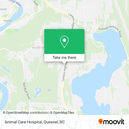 Animal Care Hospital map