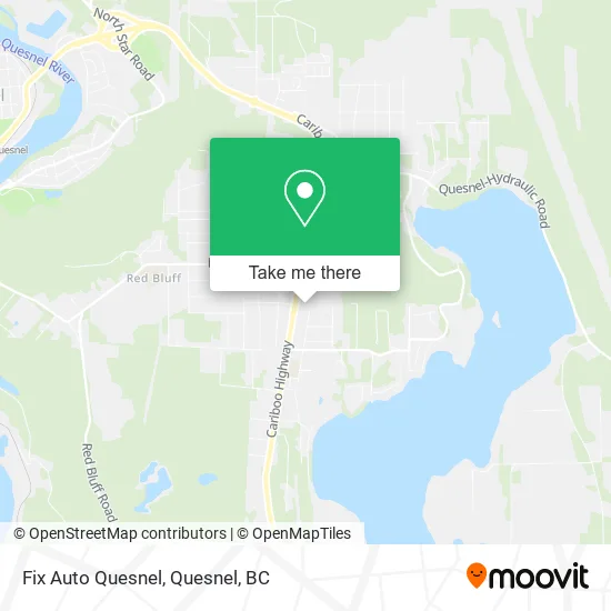 Fix Auto Quesnel map