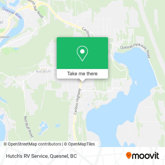 Hutch's RV Service map