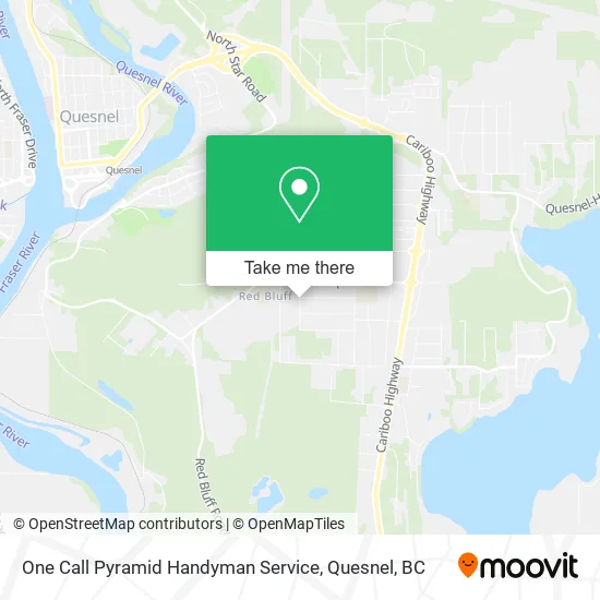 One Call Pyramid Handyman Service map