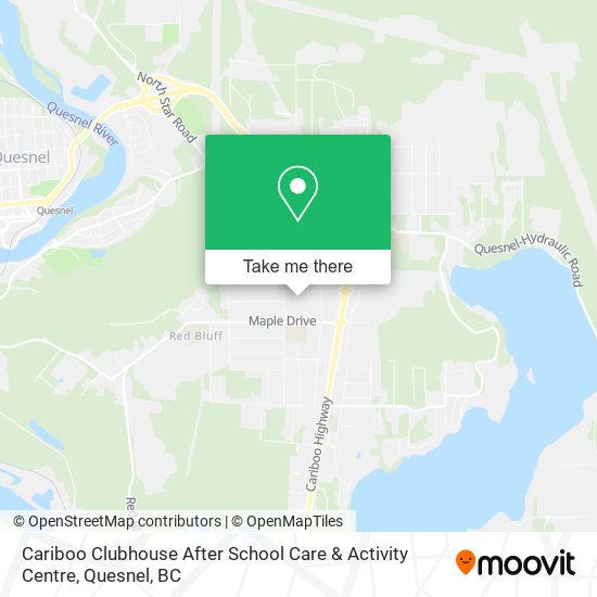 Cariboo Clubhouse After School Care & Activity Centre map