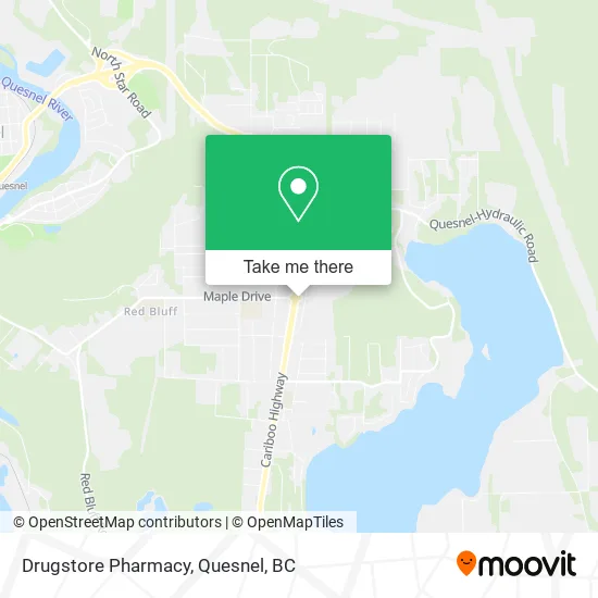 Drugstore Pharmacy map