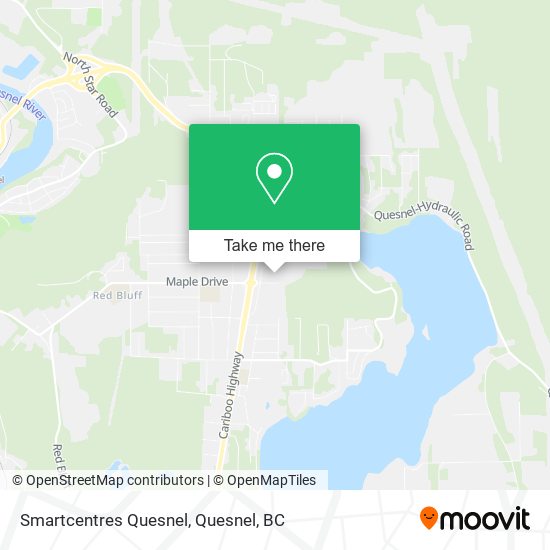 Smartcentres Quesnel plan