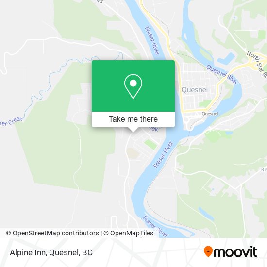 Alpine Inn map