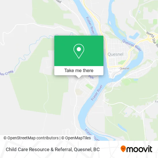 Child Care Resource & Referral map