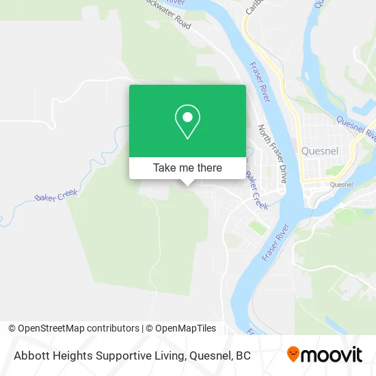 Abbott Heights Supportive Living map