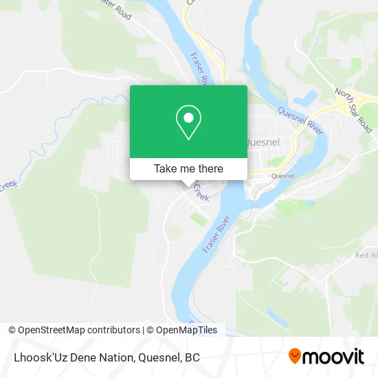 Lhoosk'Uz Dene Nation map